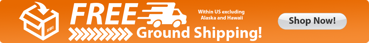 USA: FREE Ground Shipping Within Excluding Alaska and Hawaii